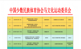 关于发布《2025 年全国骑射赛事活动计划》的通知