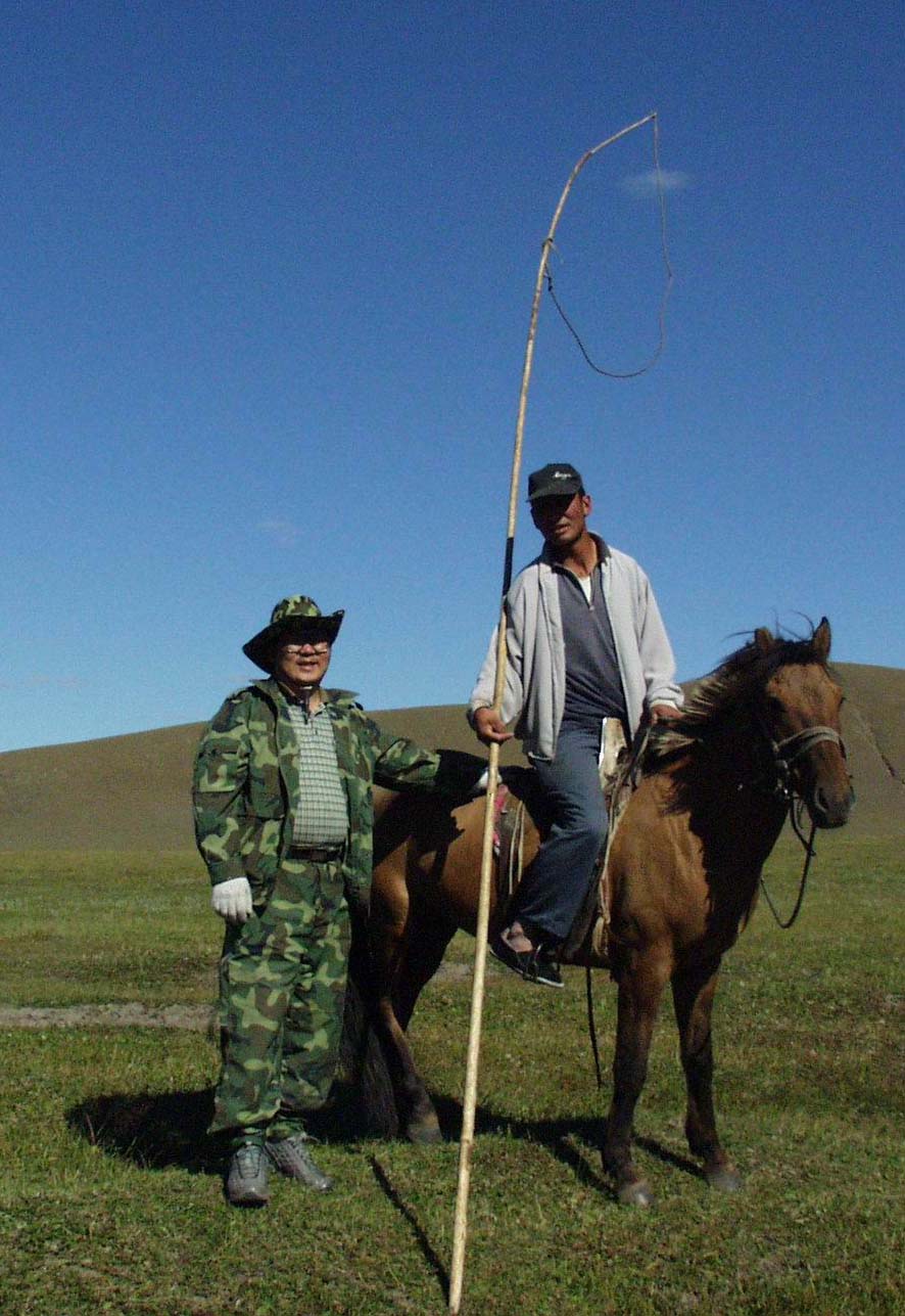 2003年   在美丽的乌珠穆沁草原上