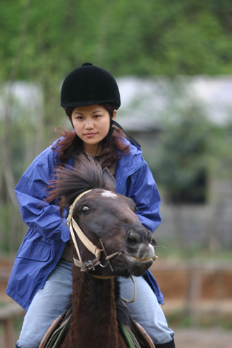 金秋首界杭州马友友谊赛 马友大狂欢----参赛美女,帅哥小照