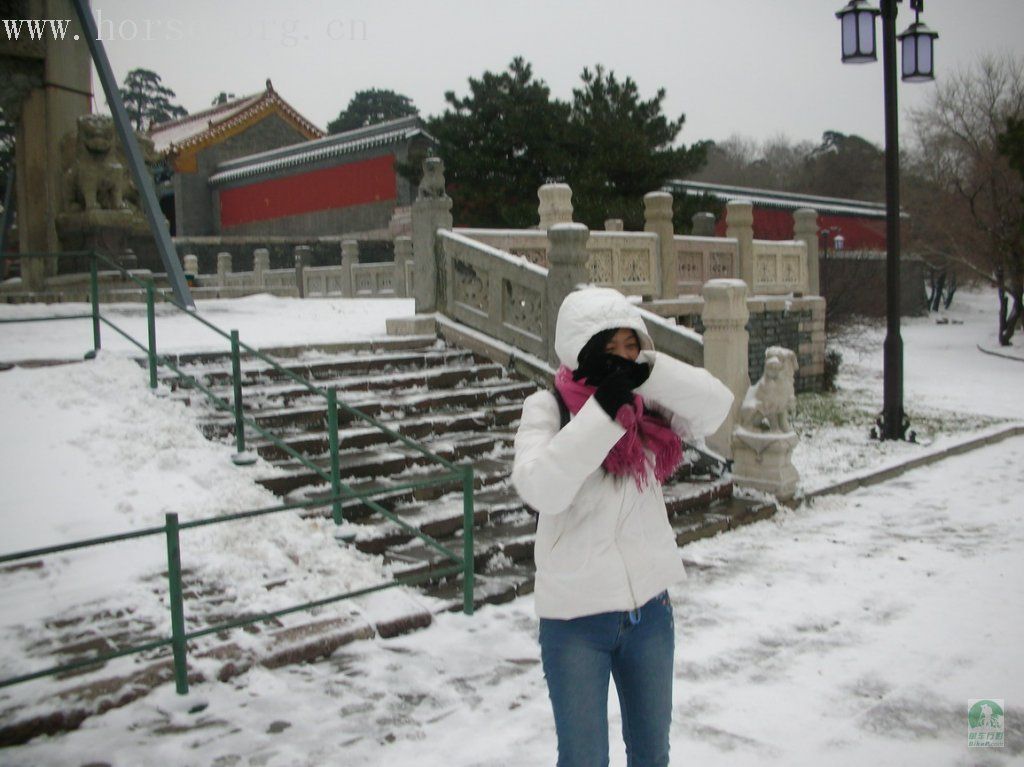 观雪景 打雪仗 吃涮肚 乐开怀