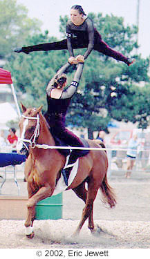 馬上體操舞技 Equestrian Vaulting 欣賞