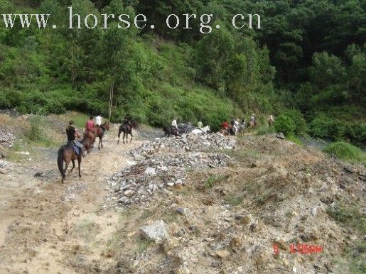 天公作美——喜迎马友出麻山……8月5日