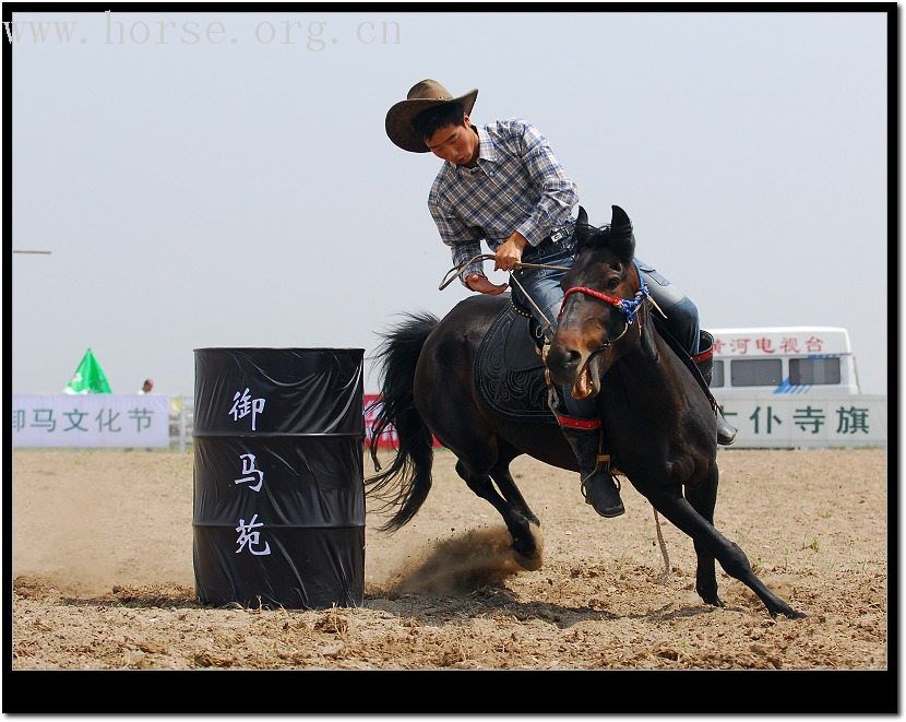 太仆寺旗第二届全国马术绕桶冠军赛随拍