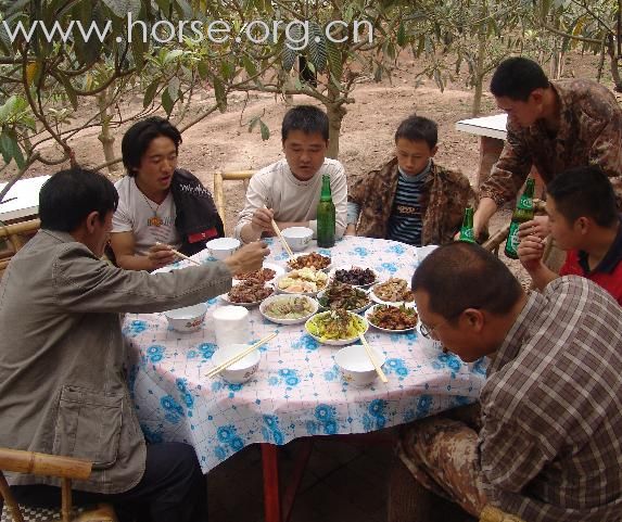 聚餐后的锅庄舞