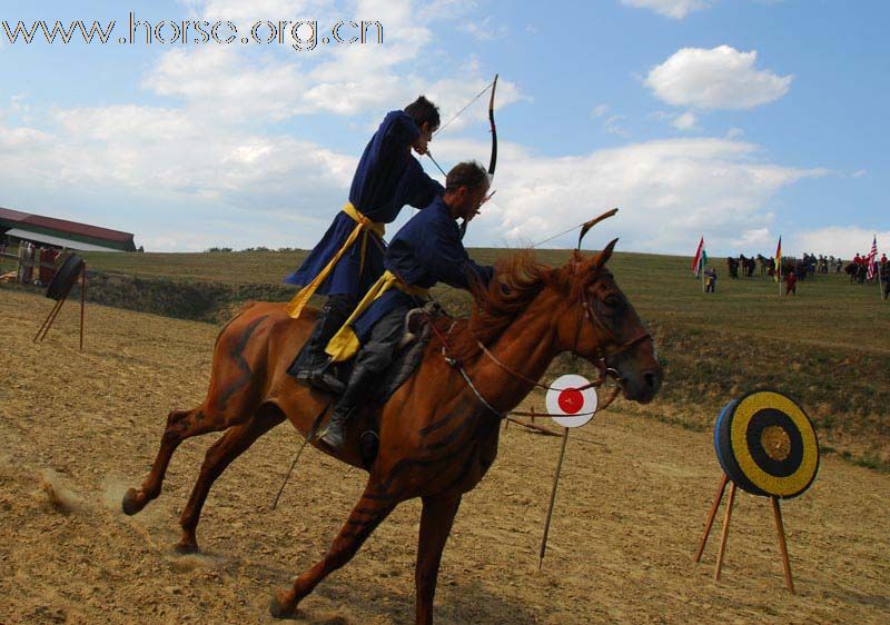 观摩匈牙利世界骑射大会