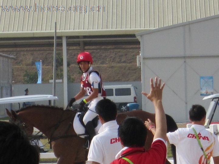 亚运马术三项赛——越野赛 花絮