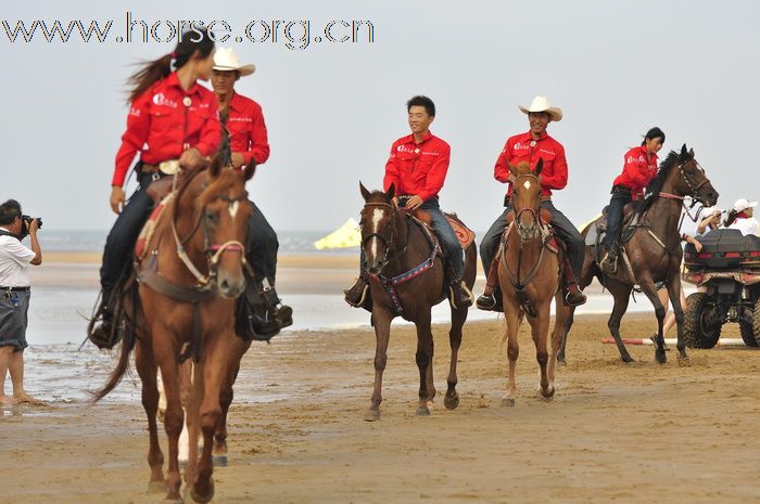 “中铁.青岛中心”杯2010年青岛全国沙滩马术绕桶及耐力赛圆满结束