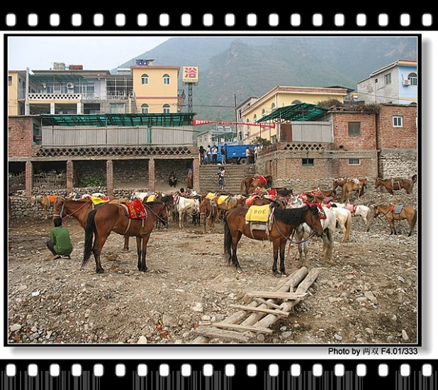 2006-6-3故地重游， 这个地方大不如从前，当年的泉眼再也找不到了...马少了，“浴”多了，悲哀啊