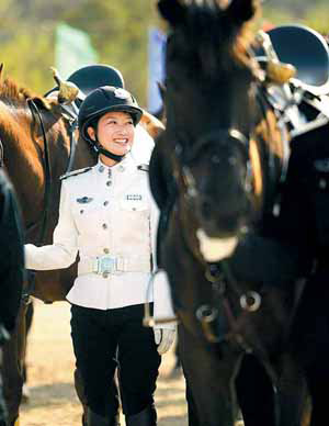 热烈祝贺深圳骑警挂牌成功