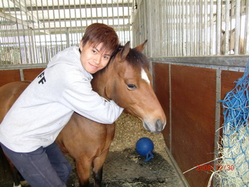 美國奧運時候送給香港的小馬