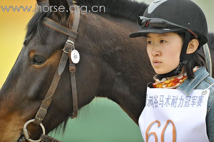 永定河耐力赛的美女们