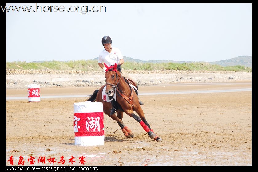 青岛宝湖杯沙滩绕桶赛速度赛精彩片段