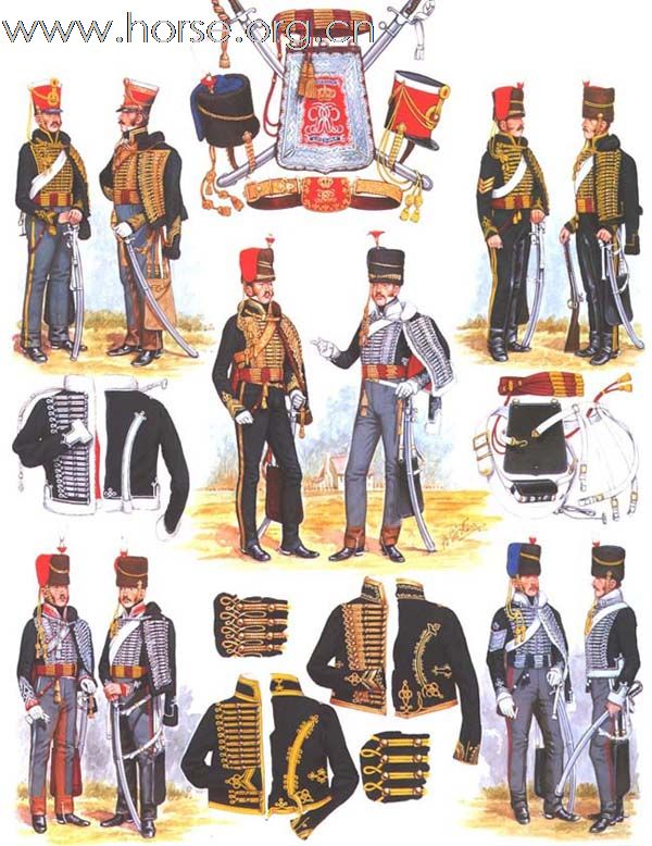 奥匈帝国时期的匈牙利骑兵